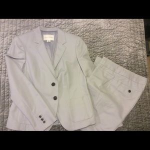 Silver / blue barely used suit